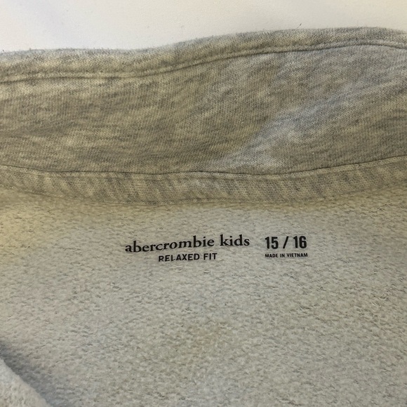 YANKEES x Abercrombie Kids Quarter-Zip Sweatshirt - Picture 4 of 4